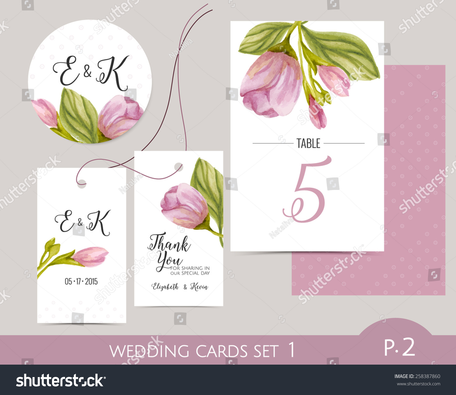 wedding favor label