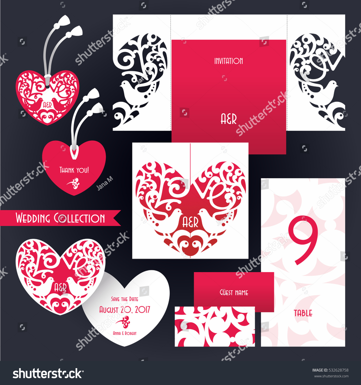 love word template