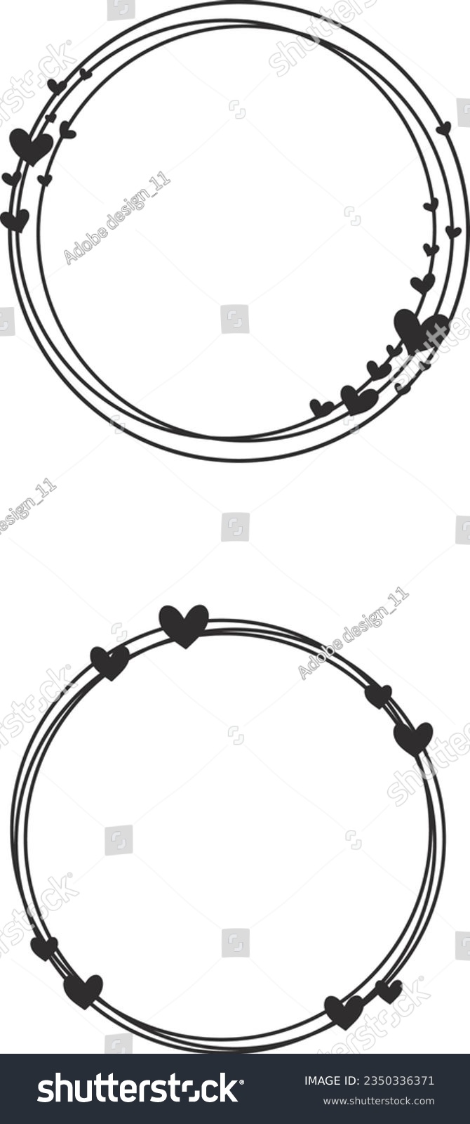 SVG of Wedding frame Svg, Circle Frames SVG svg