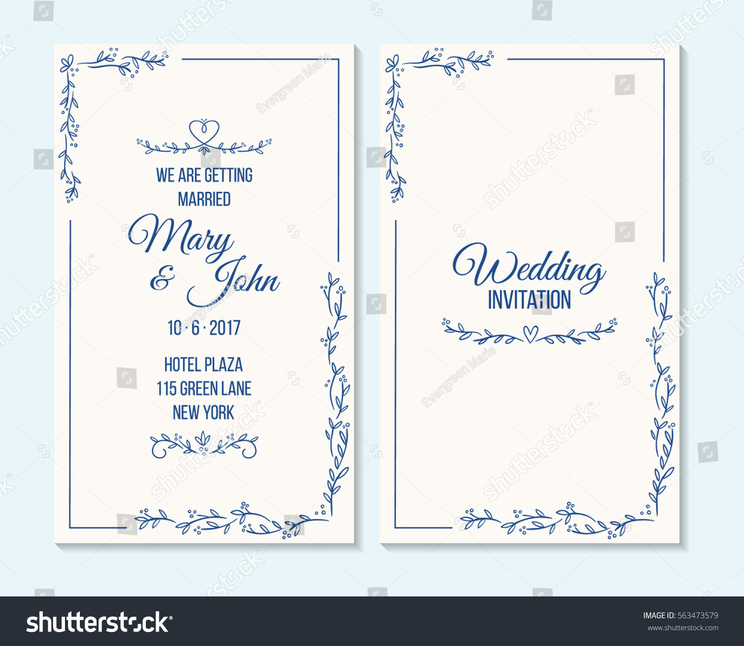 flyer card size