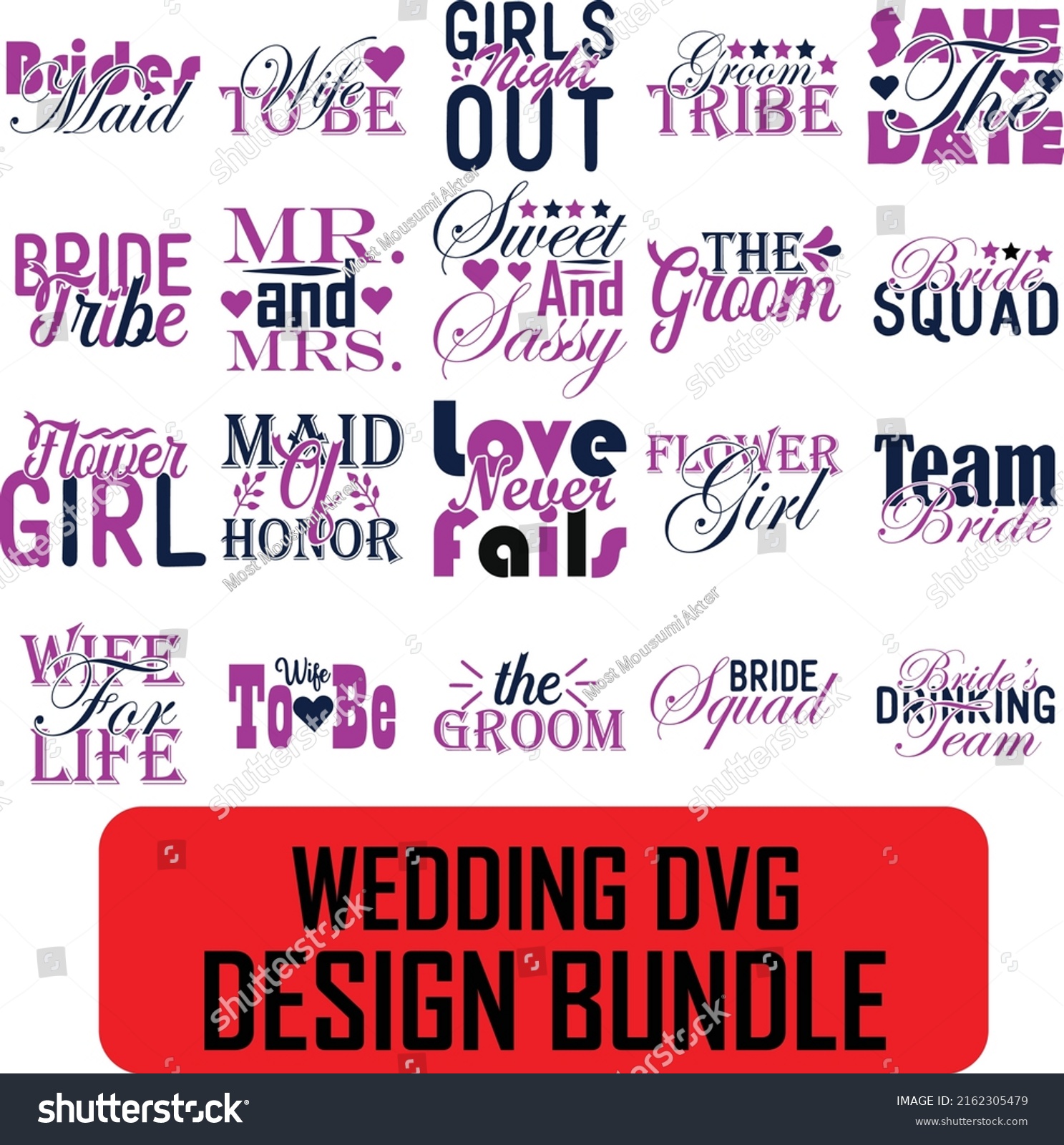 SVG of Wedding SVG design bundle. Wedding SVG t shirt design. svg