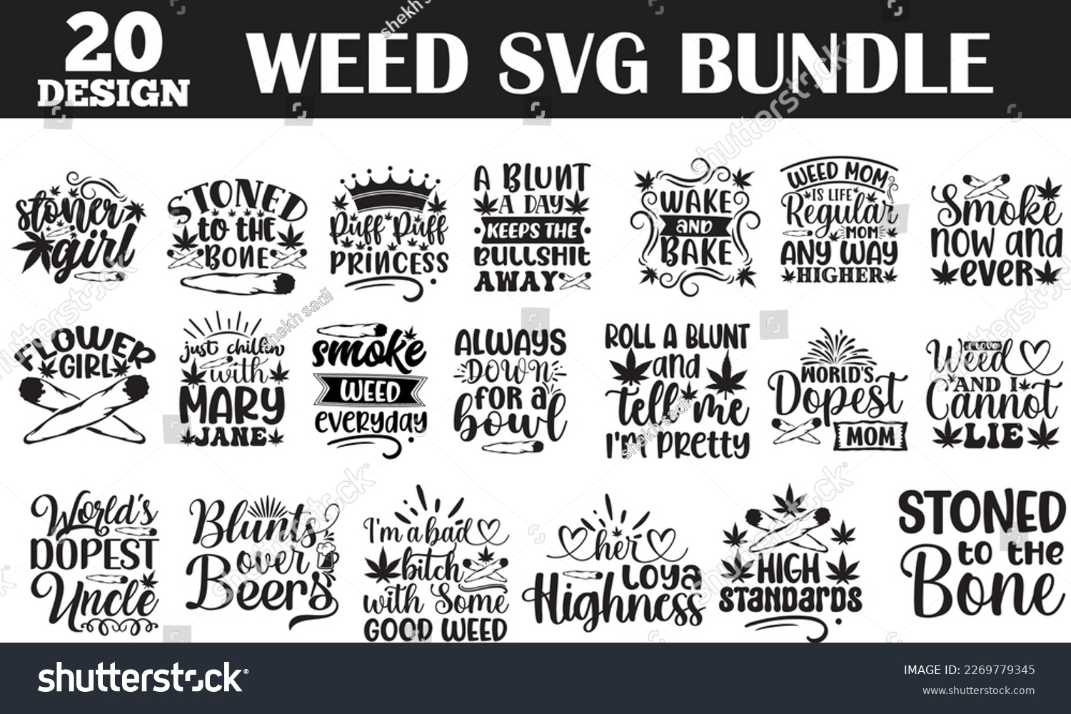 SVG of weed svg bundle 
weed svg bundle svg