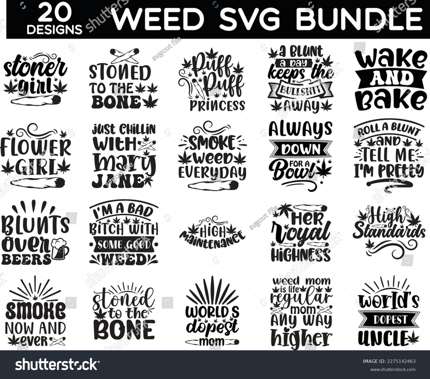 SVG of weed svg bundle, weed svg design svg