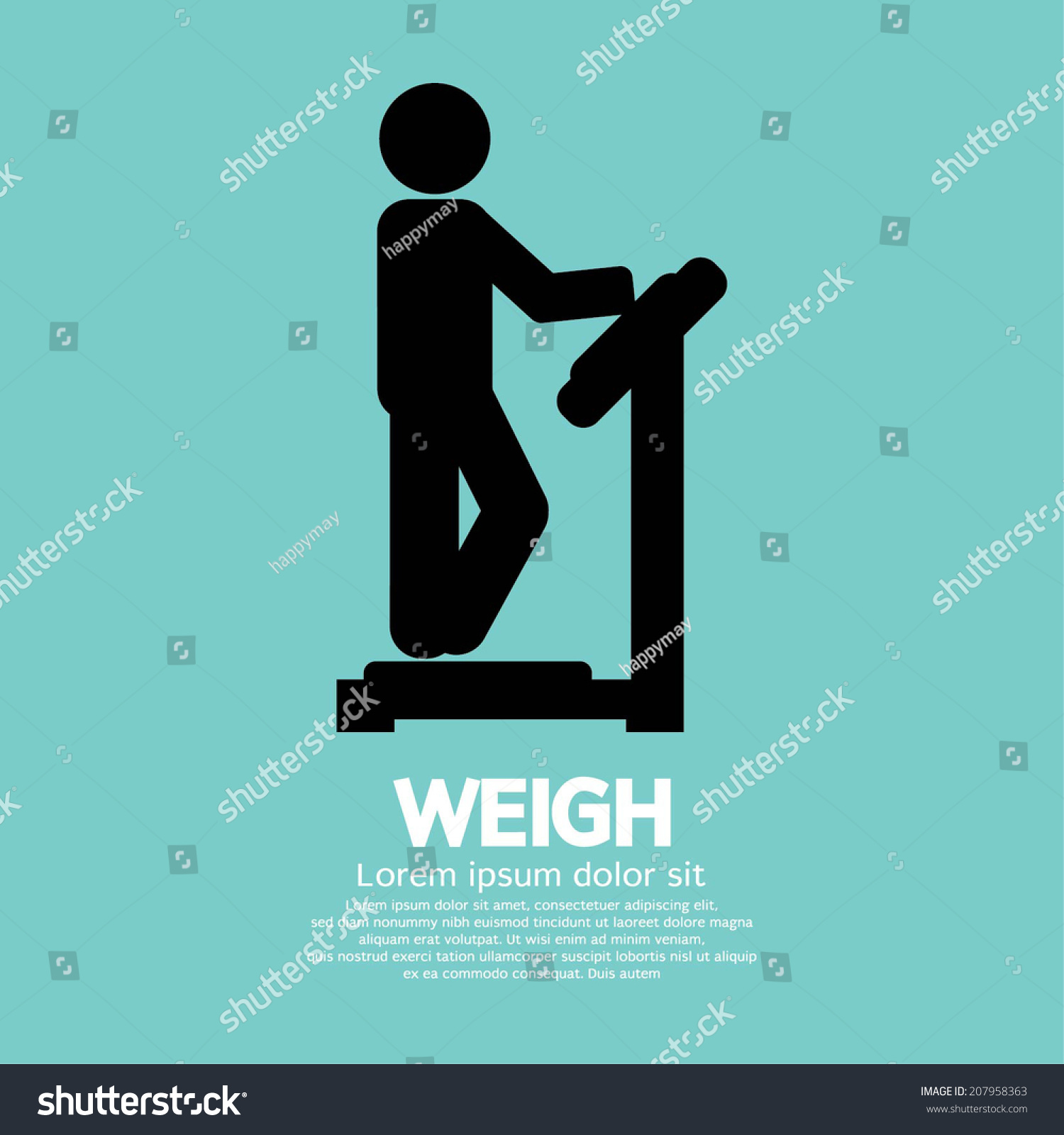 SVG of Weigh Graphic Symbol Vector Illustration svg