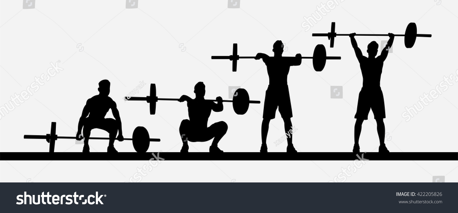 SVG of weightlifting svg