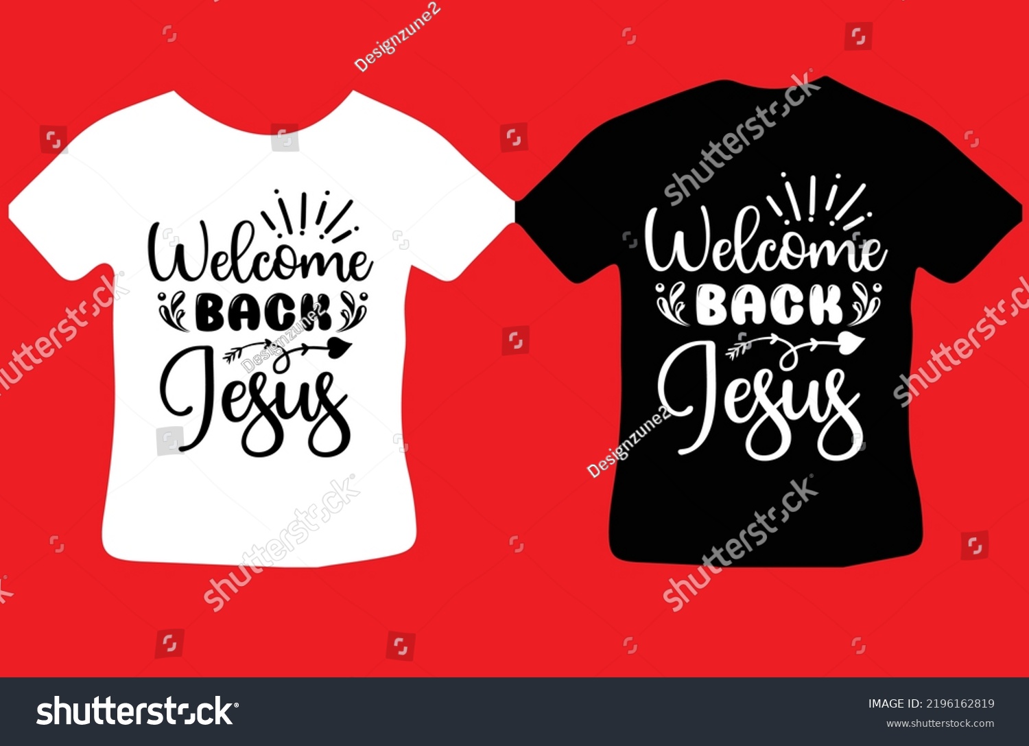 SVG of Welcome Back Jesus svg design svg