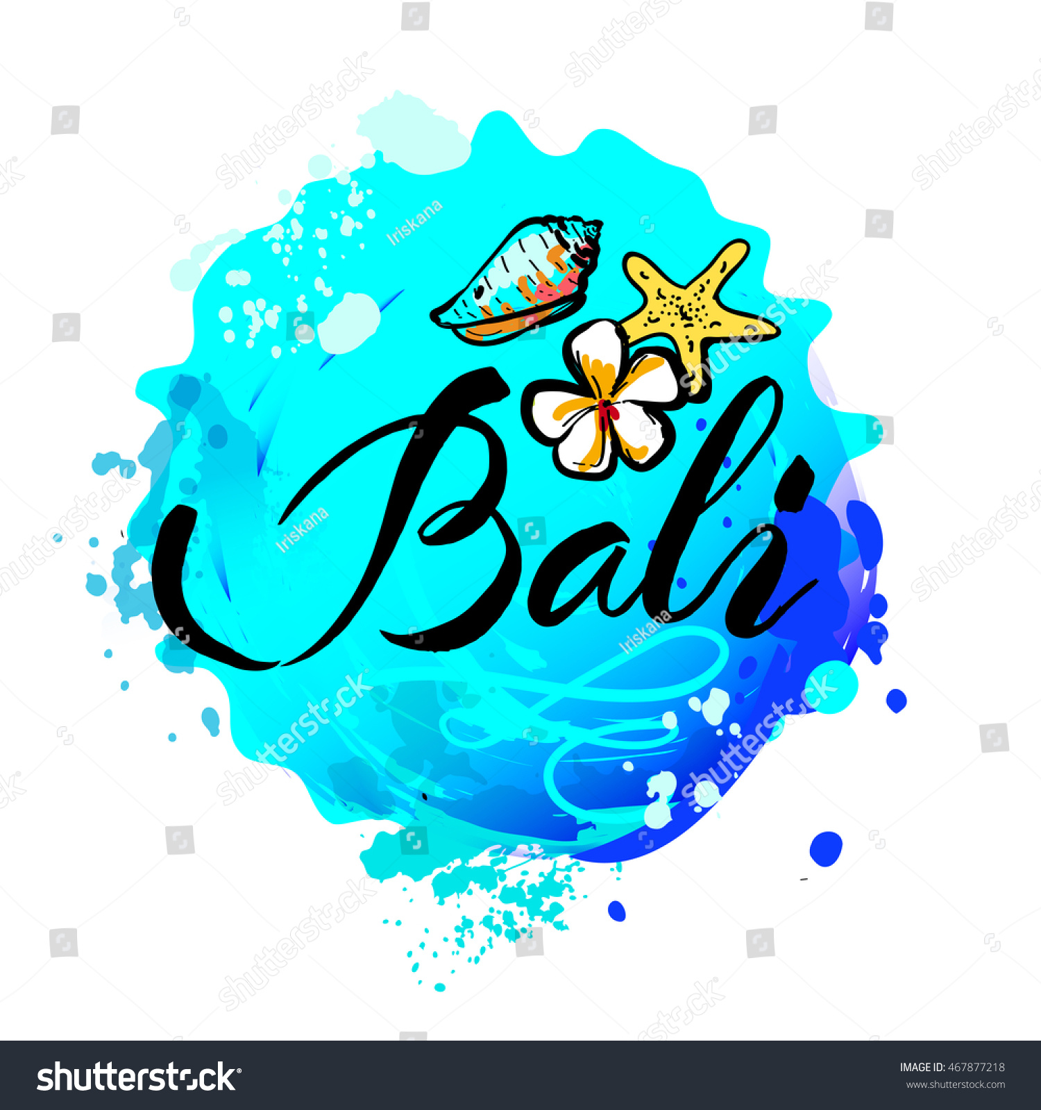 Welcome Bali Concept Vintage Graphic Style: เวกเตอร์สต็อก (ปลอดค่า