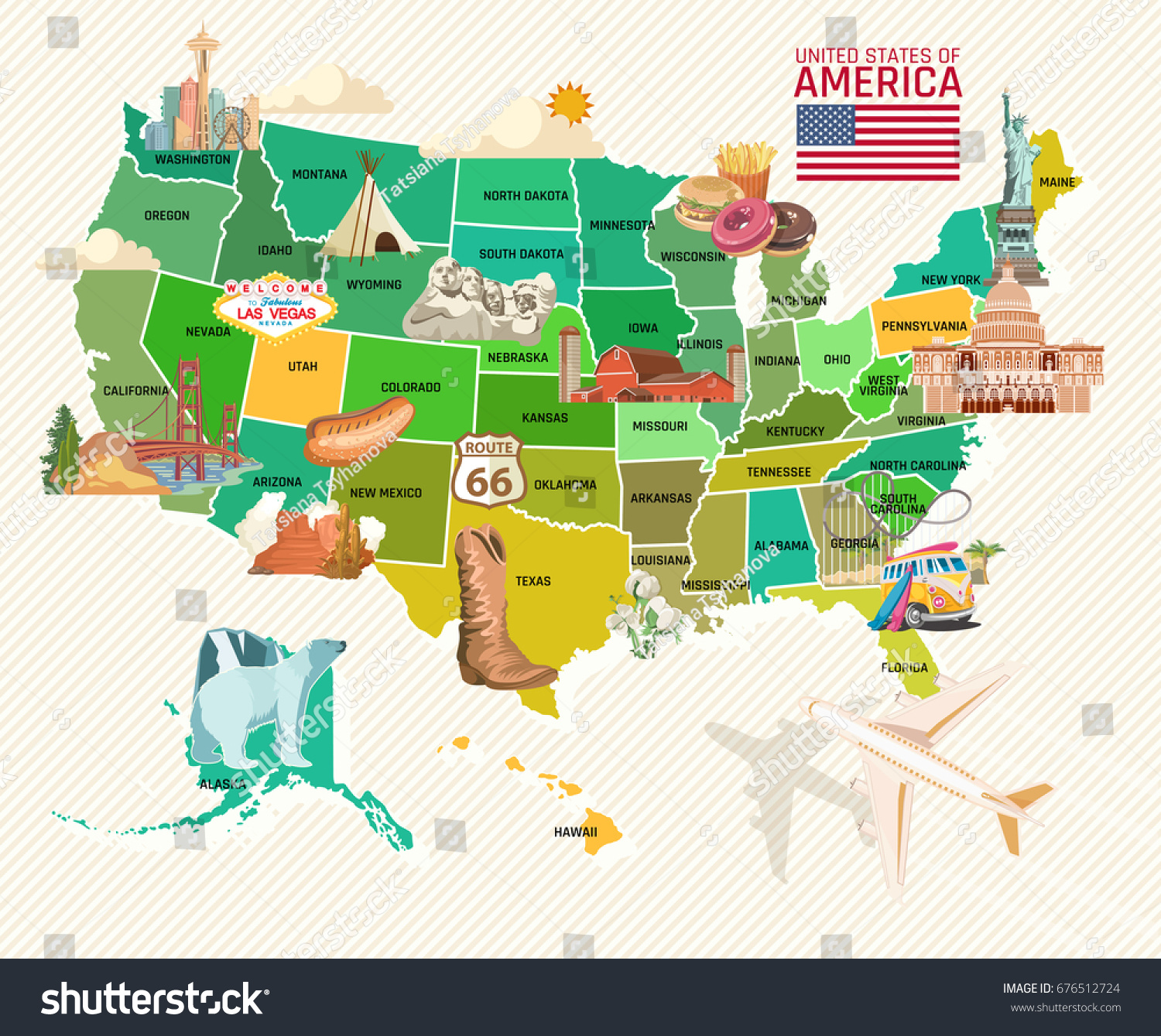 29,395 Map with monuments Images, Stock Photos & Vectors | Shutterstock