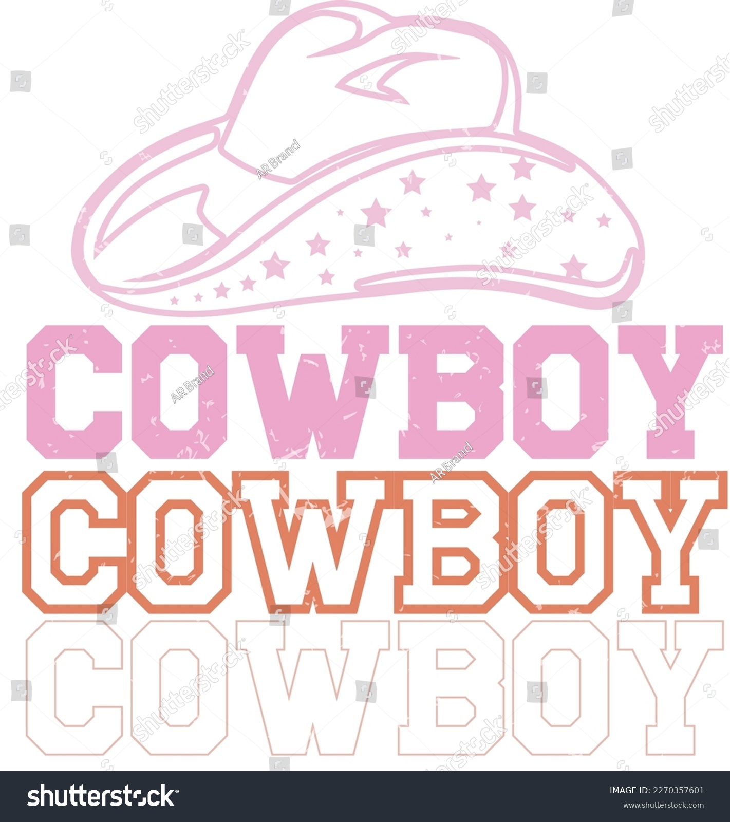SVG of Western Cowboy Cowgirl SVG Vector Design  svg