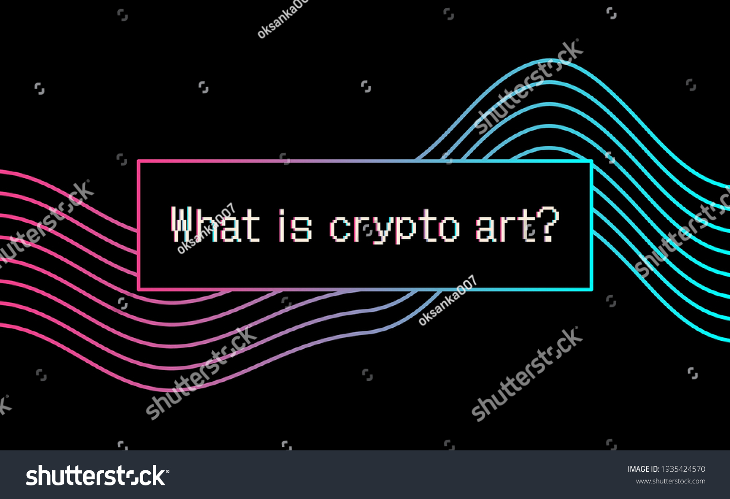 what is crypto art