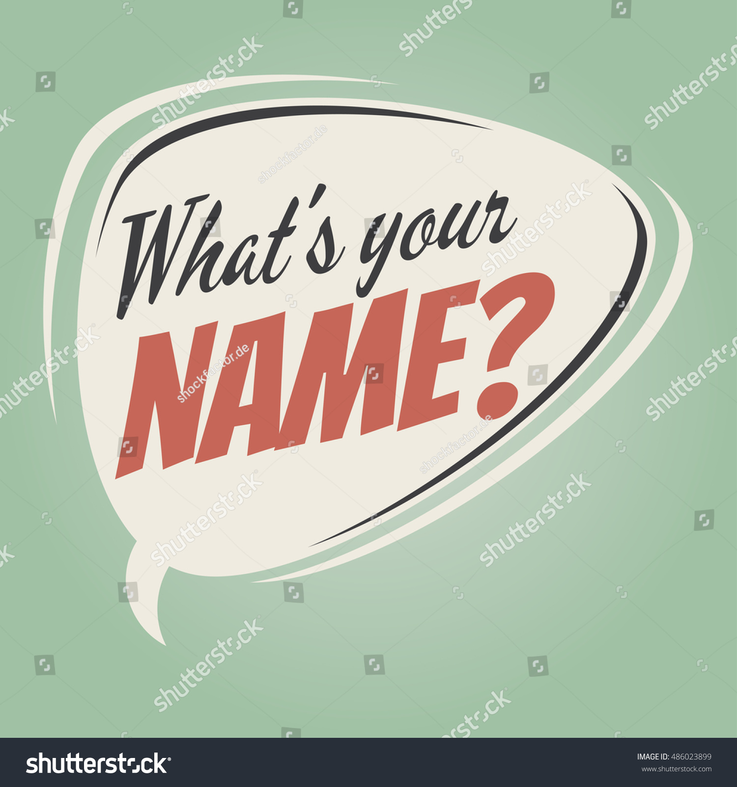 Whats Your Name Clipart What Your Name Stock Illustrations 23 What