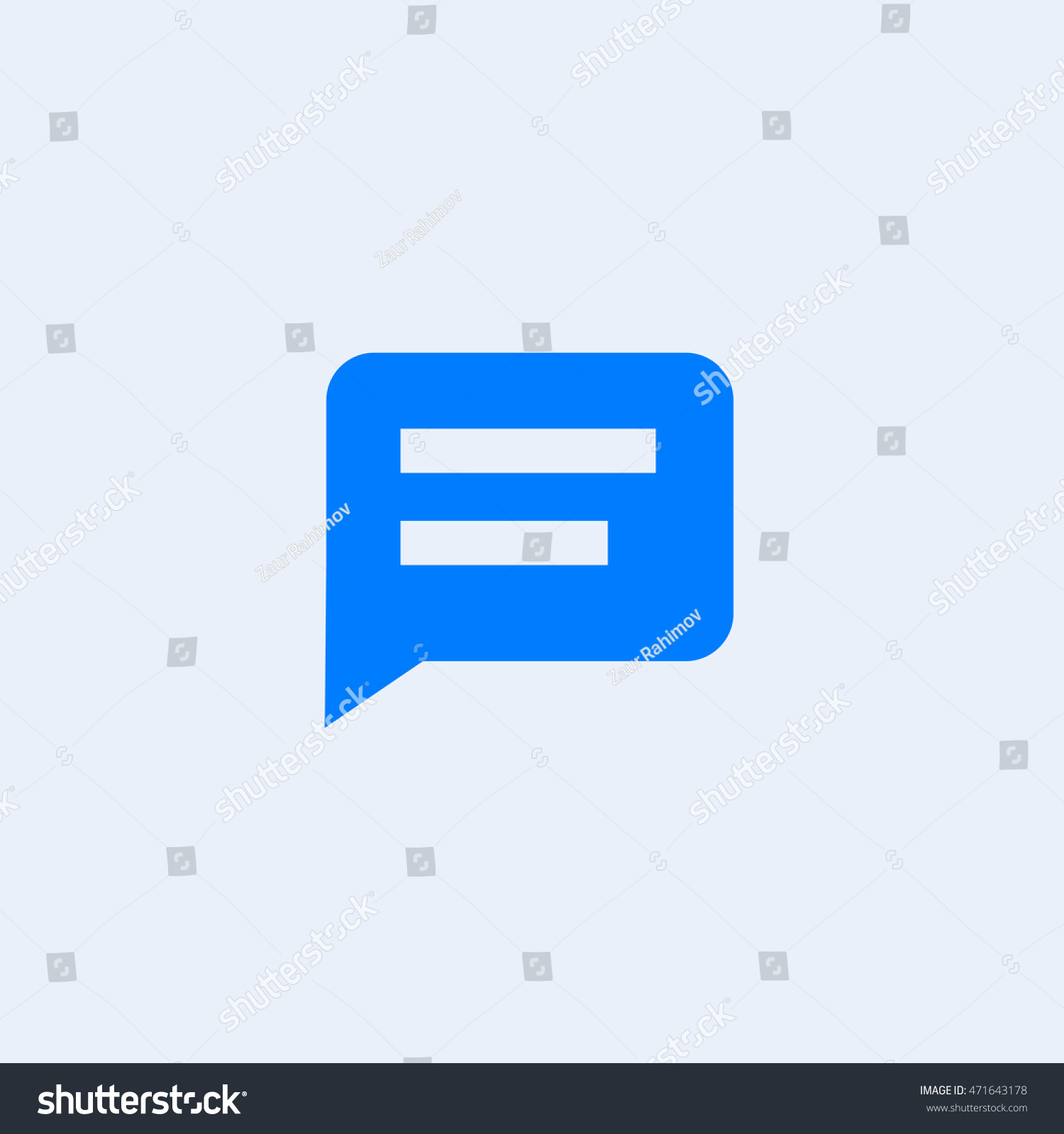 Whatsapp Send Message Anyone Icon Isolated Stock Vector 471643178