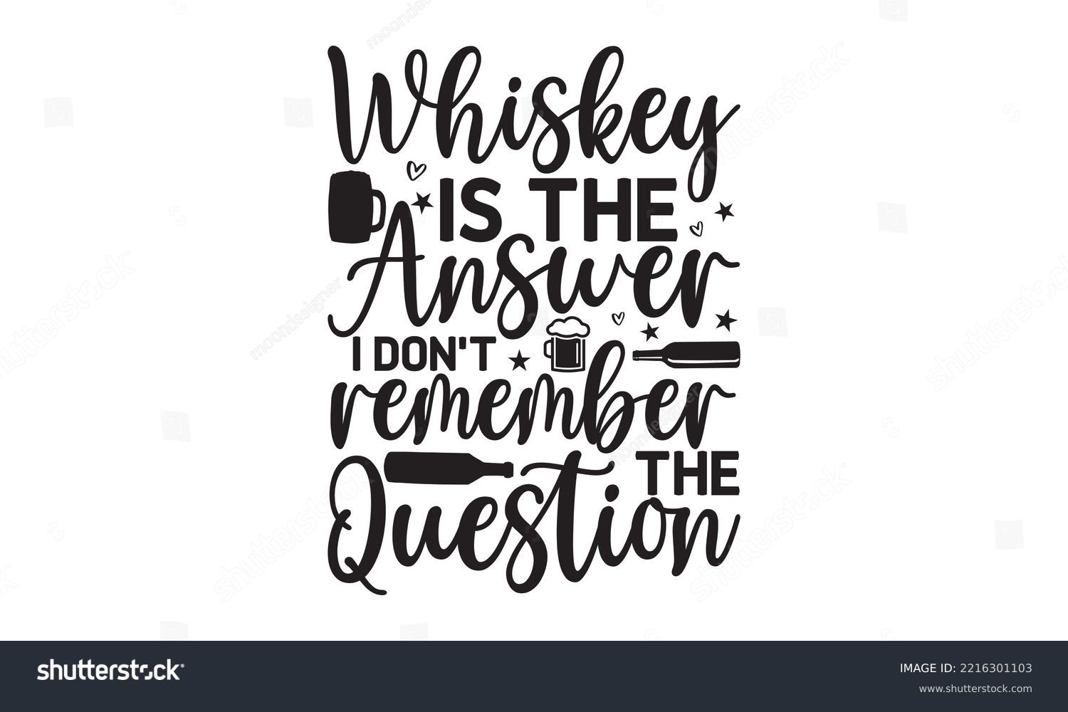 SVG of Whiskey is the answer I don’t remember the question - Alcohol SVG T Shirt design, Girl Beer Design, Prost, Pretzels and Beer, Vector EPS Editable Files, Alcohol funny quotes, Oktoberfest Alcohol SVG  svg