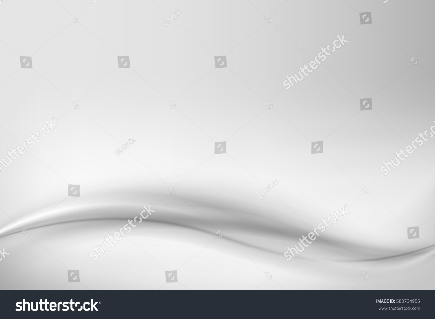 White Silver Abstract Background Vector Illustration Stock Vector