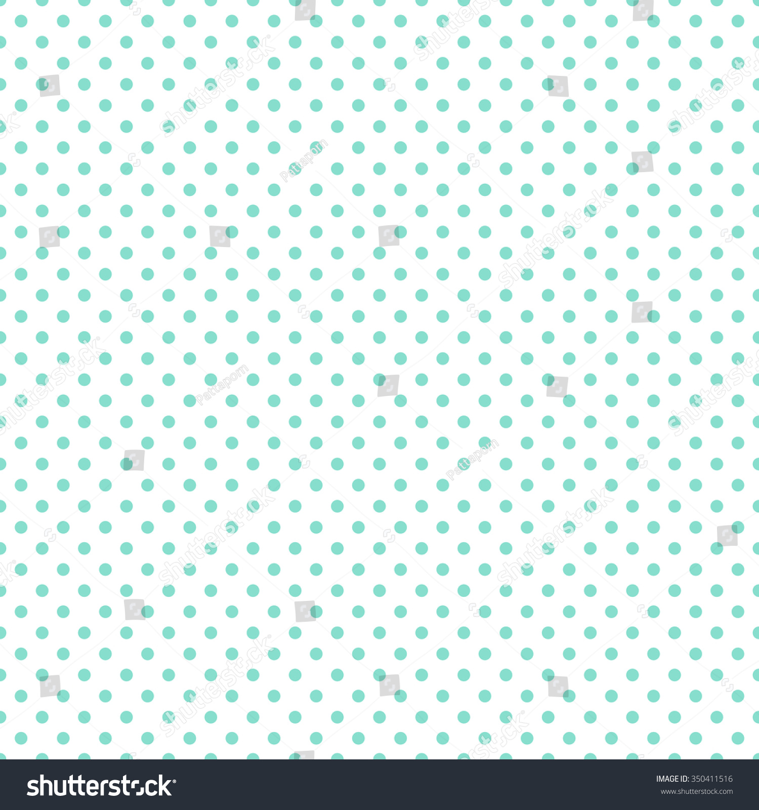 White Aqua Polka Dot Pattern Seamless Stock Vector 350411516 - Shutterstock