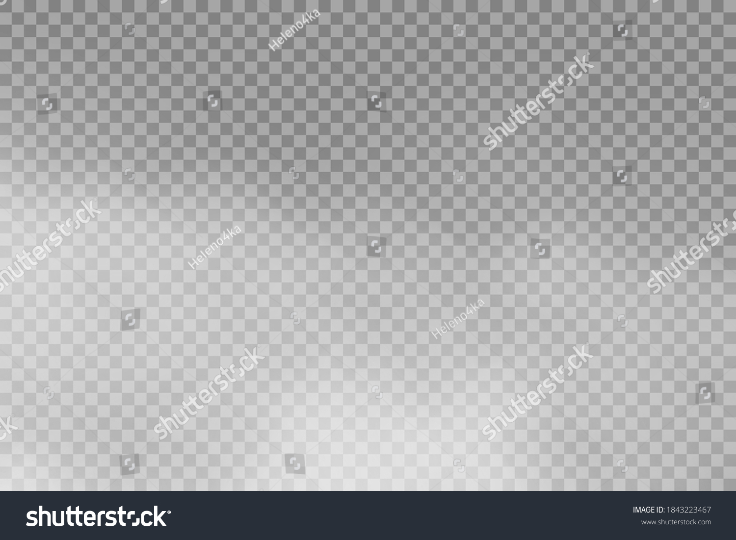 White Fog Texture Isolated On Transparent Stock Vector (Royalty Free ...