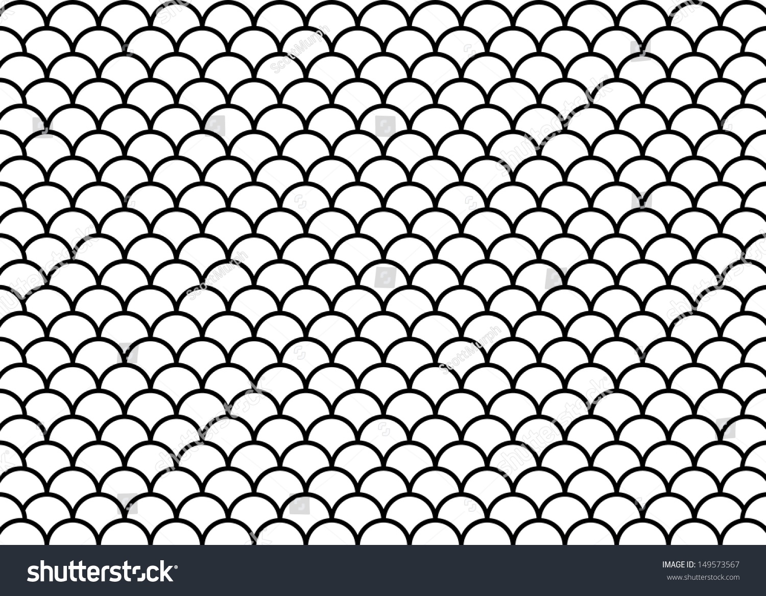 White Scale Pattern Vector Stock Vector 149573567 - Shutterstock