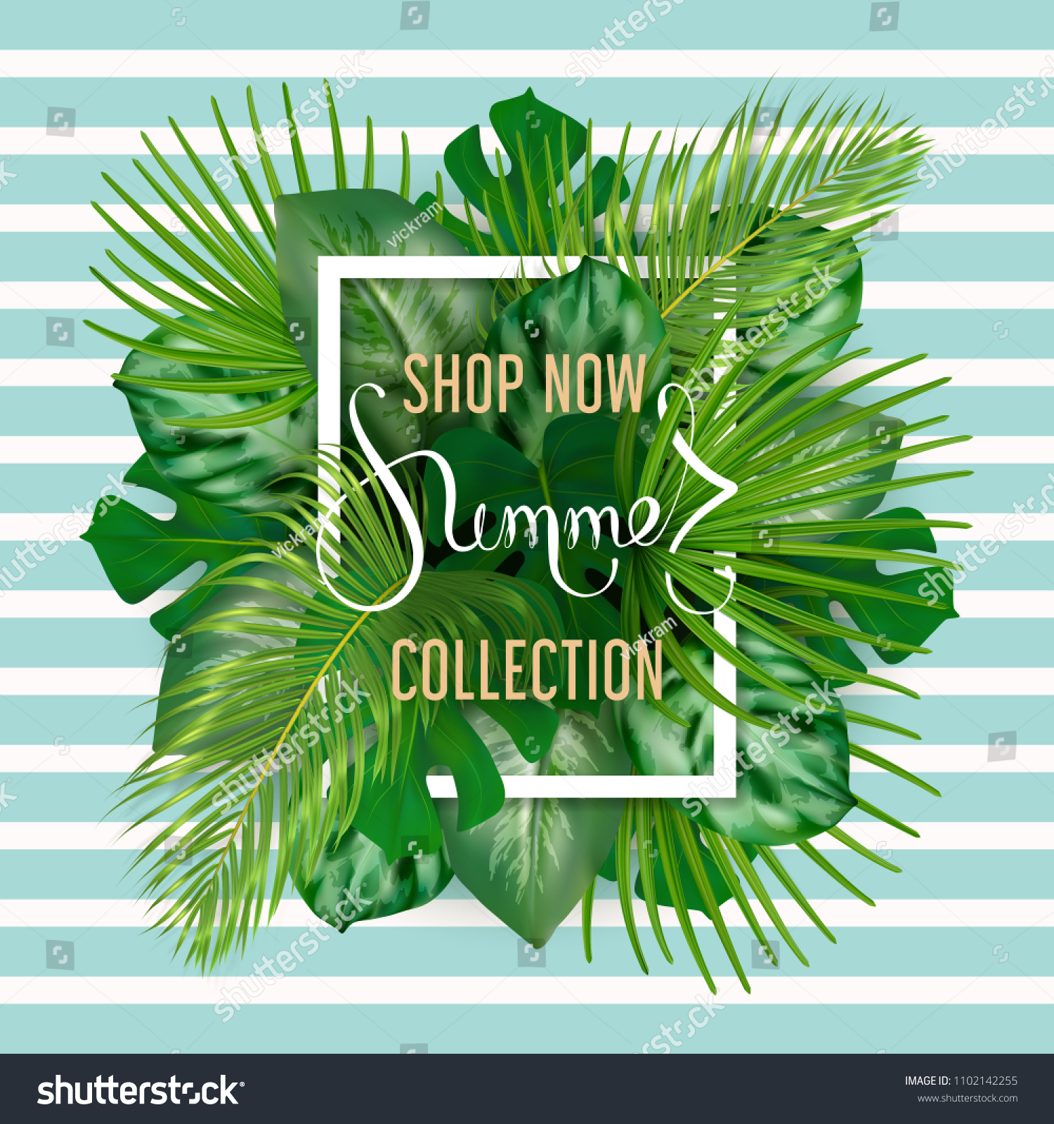 White Vertical Frame And Handwriting Lettering Text Summer, Golden Text White Vertical Frame And Handwriting Lettering Text Summer, Golden Text