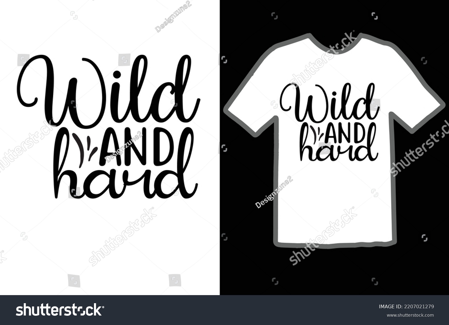 SVG of Wild and hard svg design svg