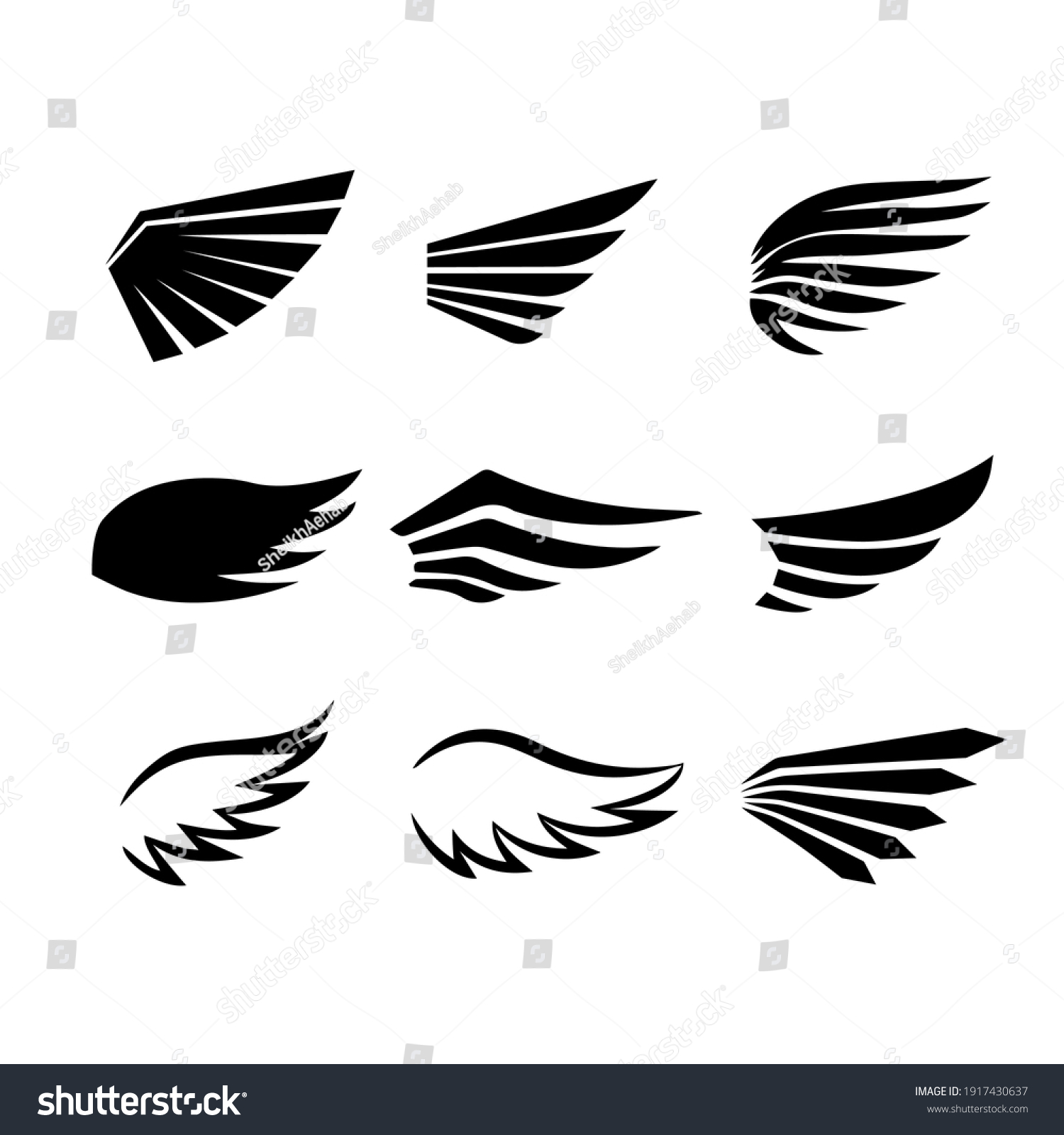 291,937 Bird wing silhouette Images, Stock Photos & Vectors | Shutterstock