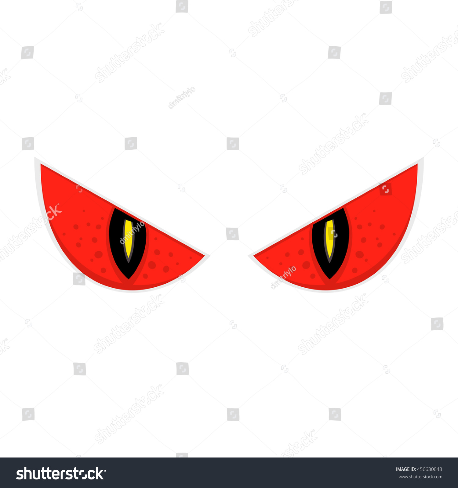 wild scary eyes isolated vector illustration stock vector royalty free 456630043 https www shutterstock com image vector wild scary eyes isolated vector illustration 456630043