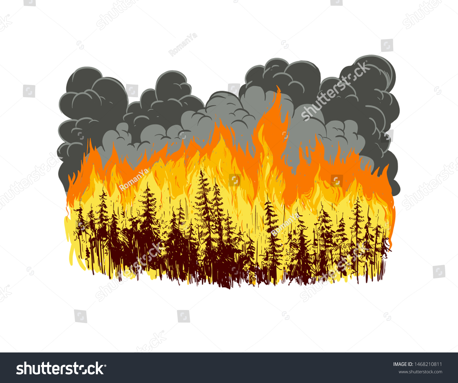 19,007 Wildfire vector Images, Stock Photos & Vectors Shutterstock