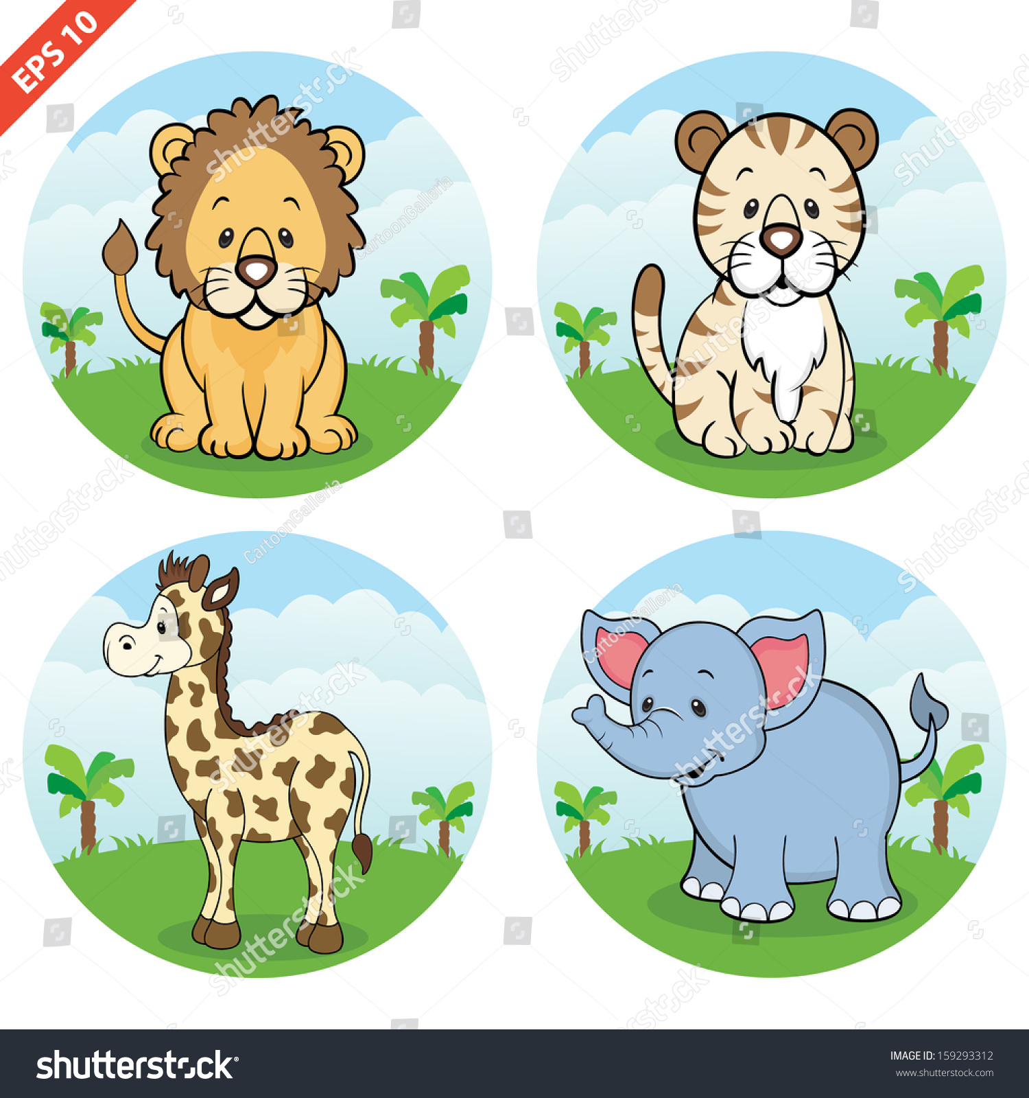 clipart pictures of wild animals - photo #26