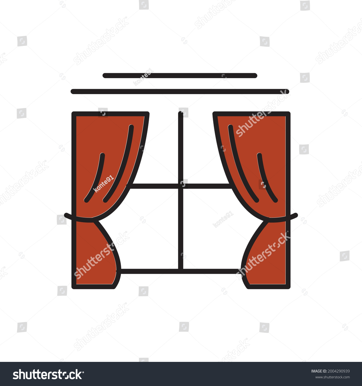 Window Icons Symbol Vector Elements Infographic Stock Vector (Royalty ...