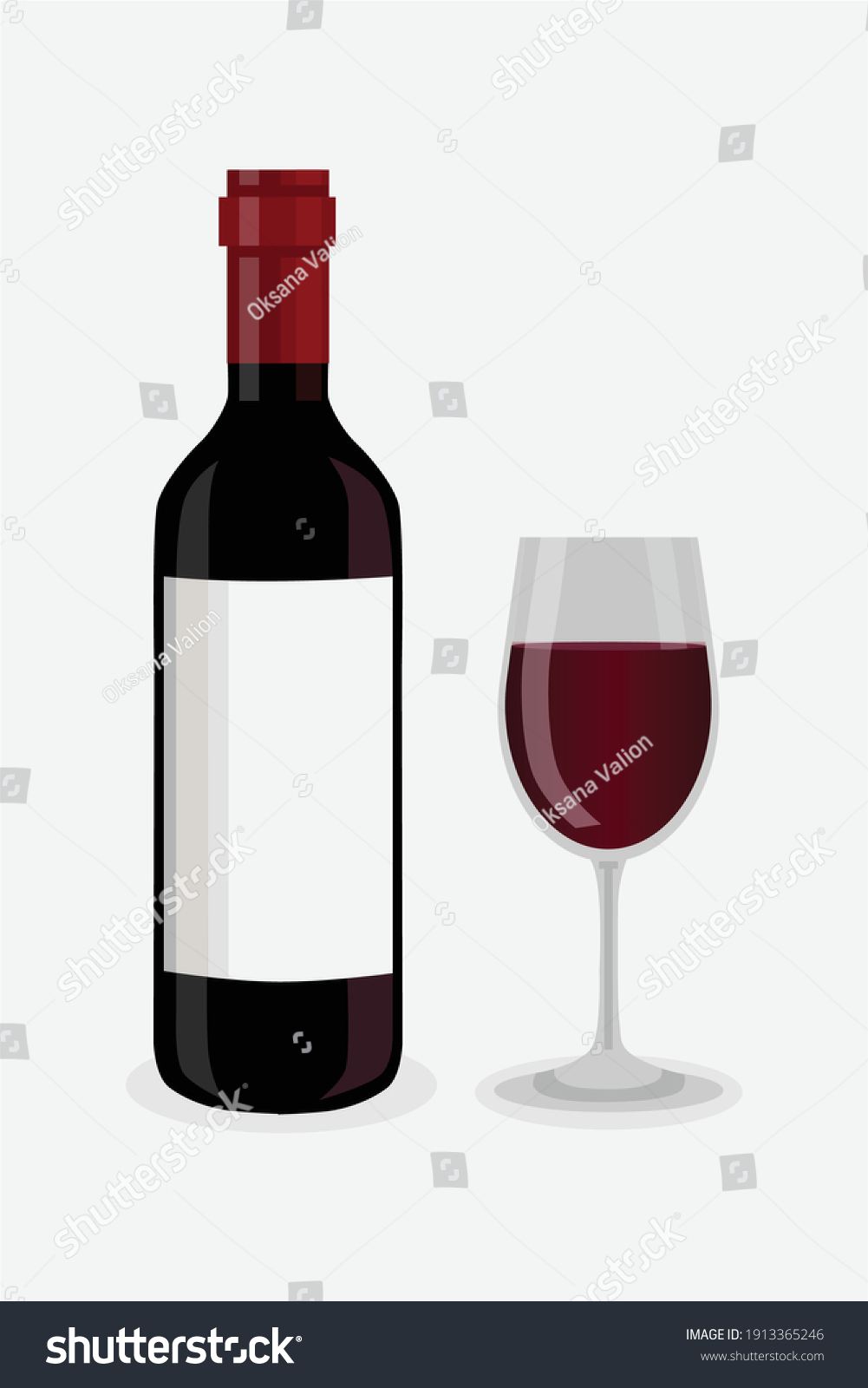 44,711 Red wine bottle labels Images, Stock Photos & Vectors | Shutterstock