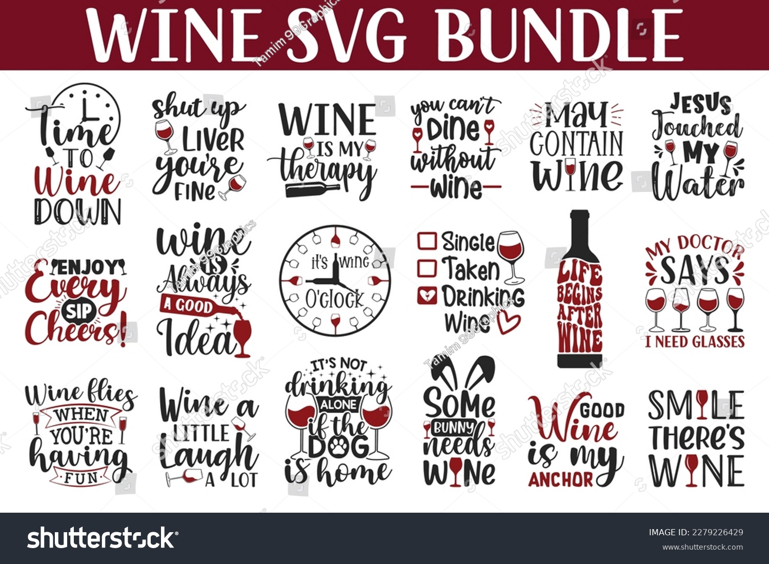 SVG of Wine SVG bundle design. Wine T shirt bundle. Wine quotes svg bundle. svg