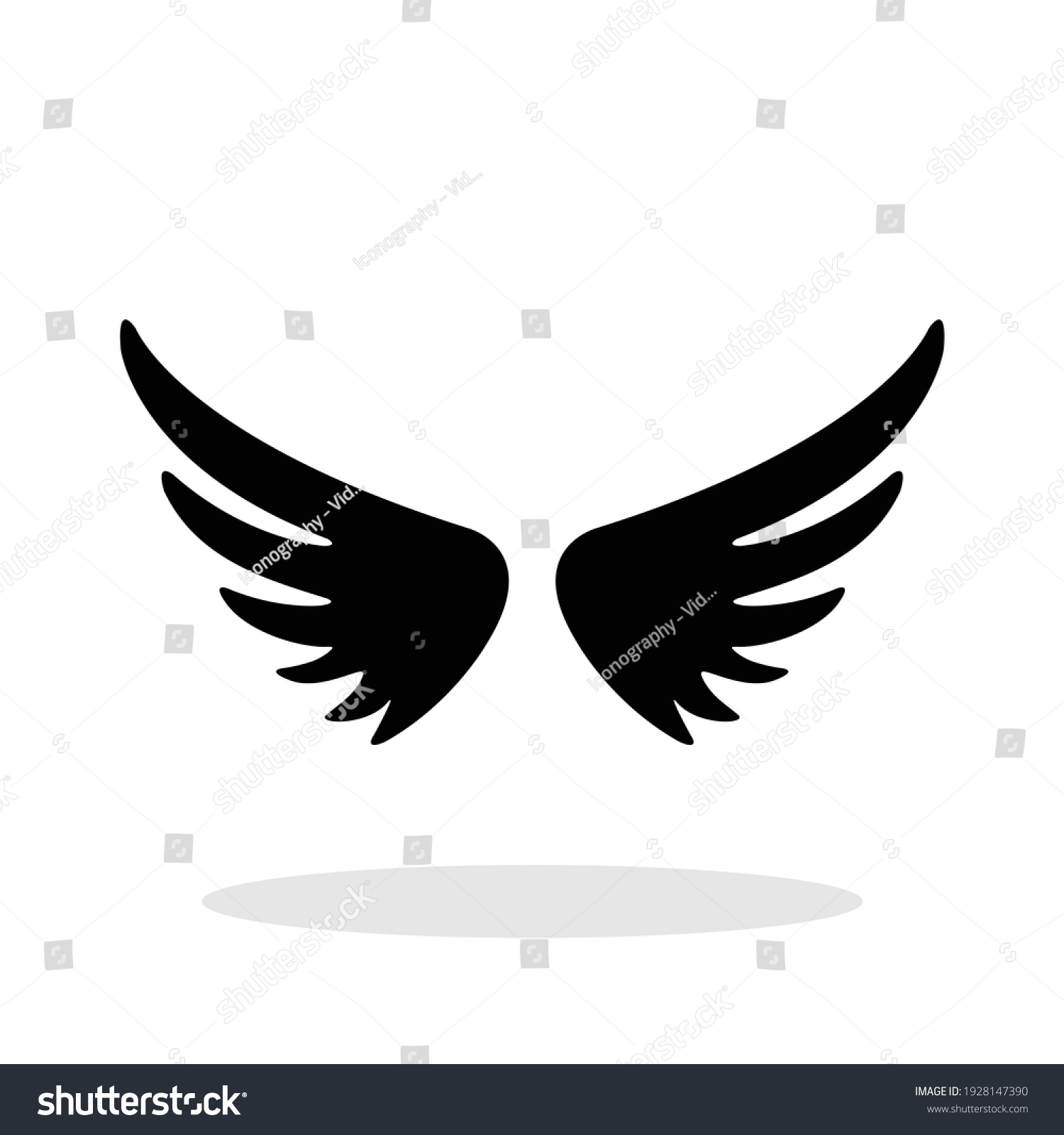 64,970 Angel wing icon Images, Stock Photos & Vectors | Shutterstock