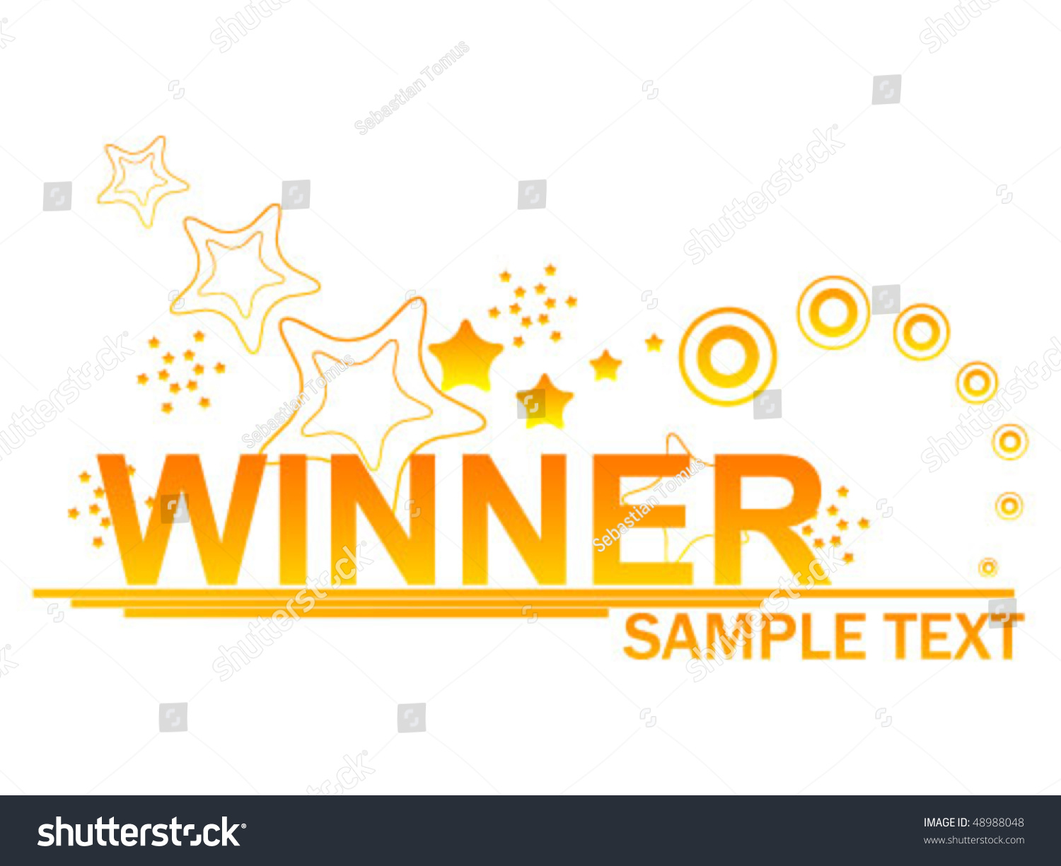 Winner Background Stock Vector 48988048 - Shutterstock