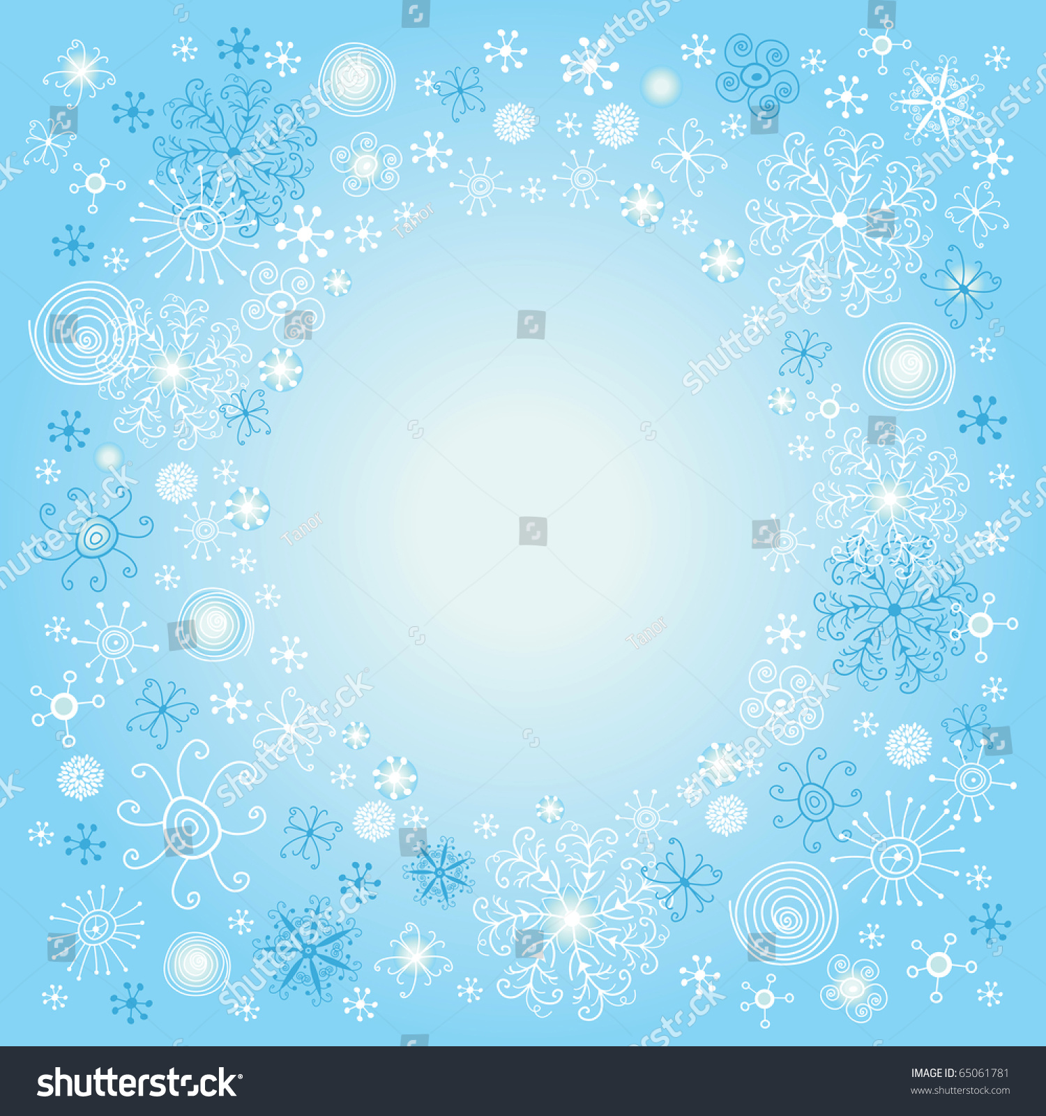 Winter Background Stock Vector Illustration 65061781 : Shutterstock