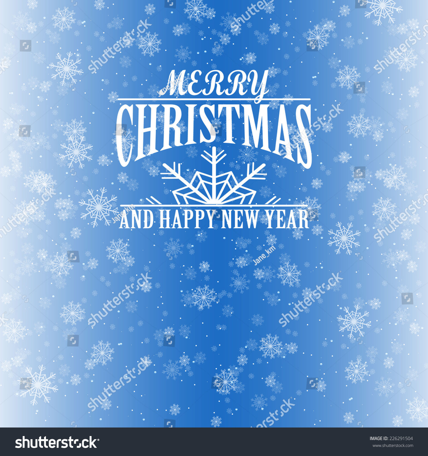 winter background christmas greetings illustration design stock