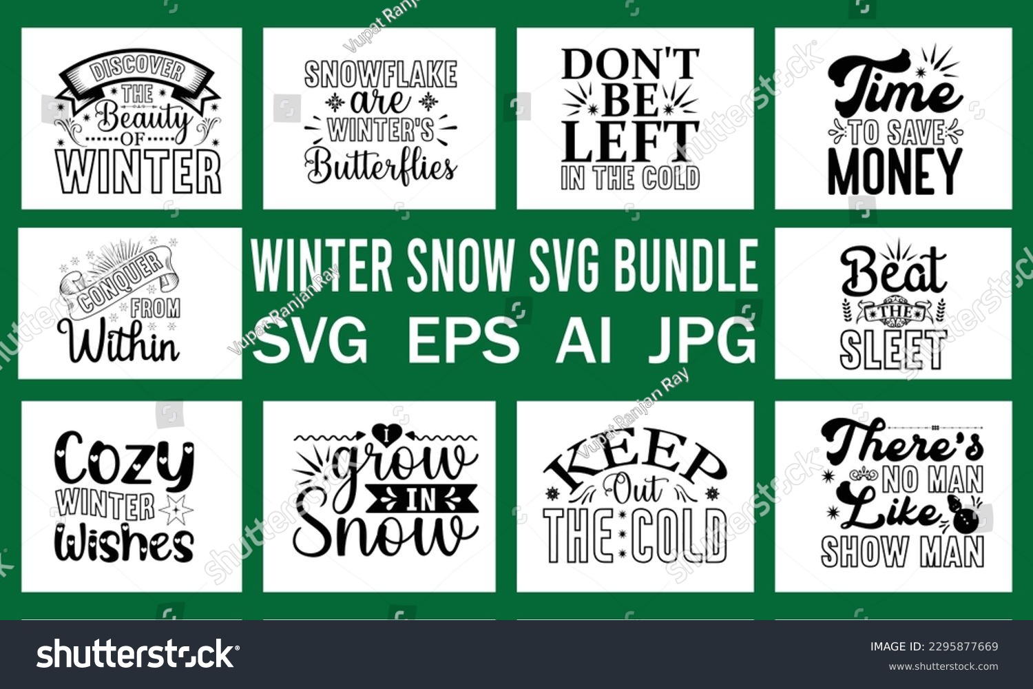 SVG of Winter Snow Svg  Free File Bundle svg