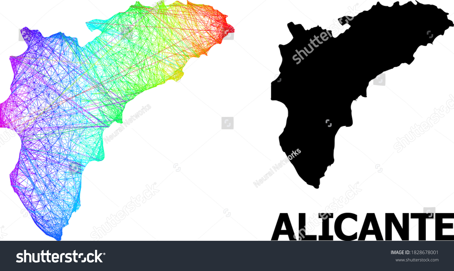 トリプラ国の線枠と実地図 ベクトルモデルは ランダムな線が交差するトリプラ状態の地図から作成され 虹のグラデーションを持つ 抽象的な線は トリプラ国の地図を形成する のベクター画像素材 ロイヤリティフリー