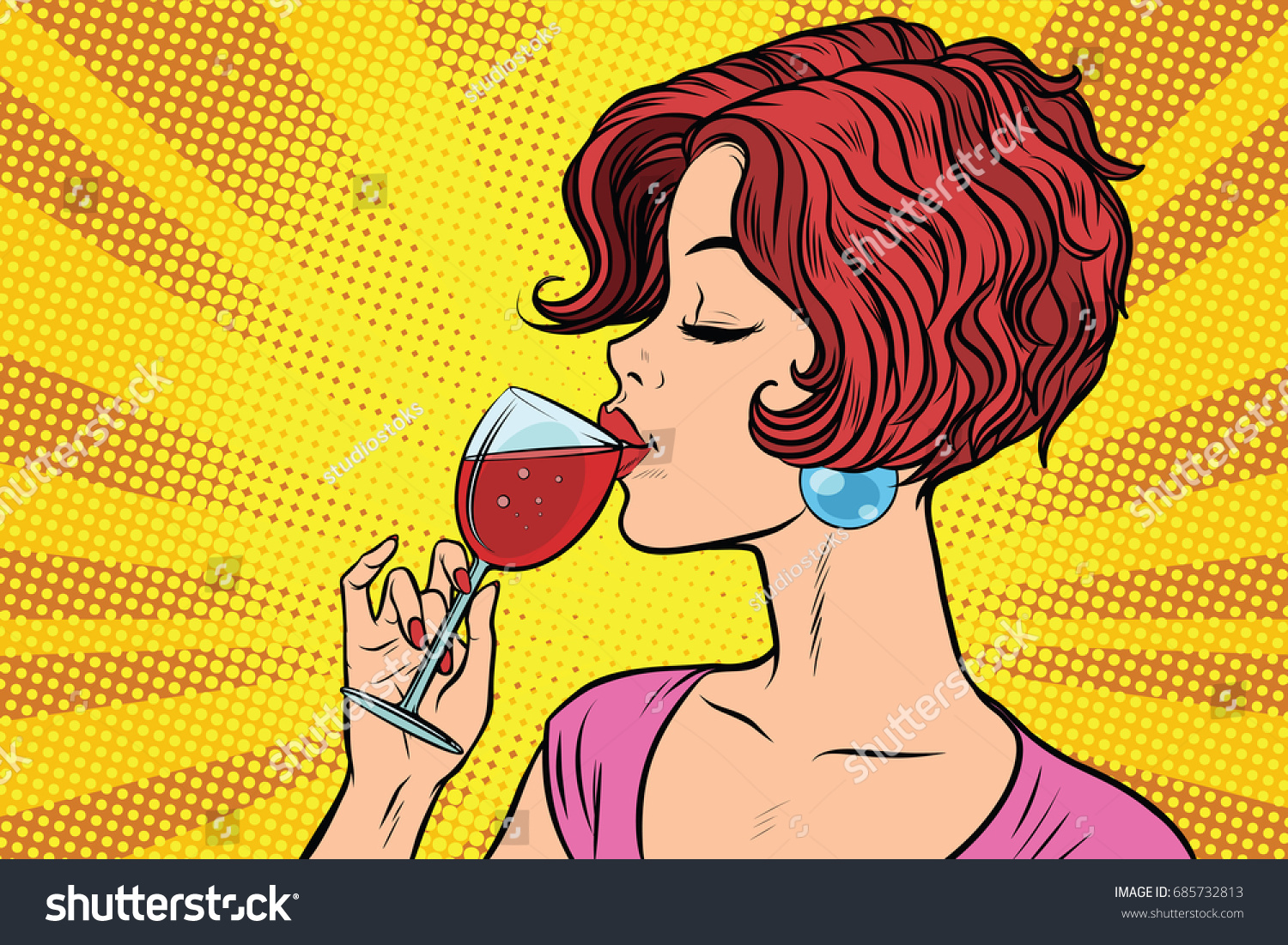 23,458 Woman drinking alcohol Stock Illustrations, Images & Vectors ...