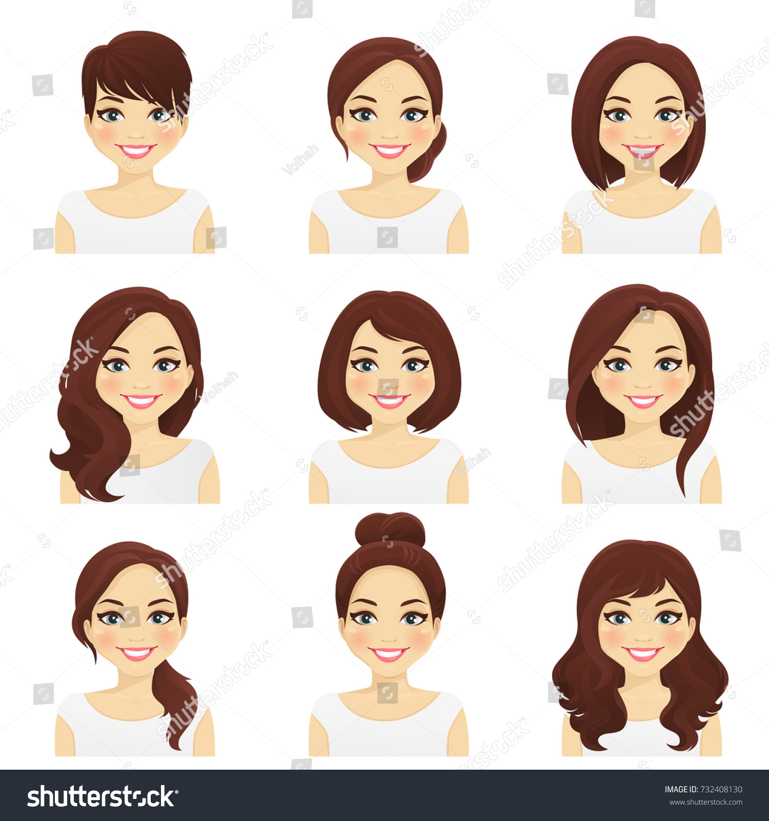 37 324 Short Hair Woman Stock Illustrations Images Vectors 37 324 Short Hair Woman Stock Illustrations Images Vectors