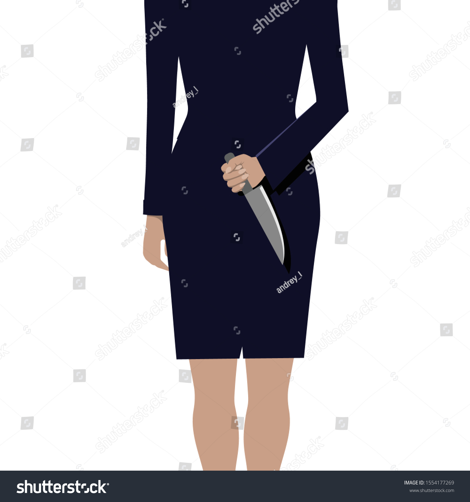 woman in a business suit