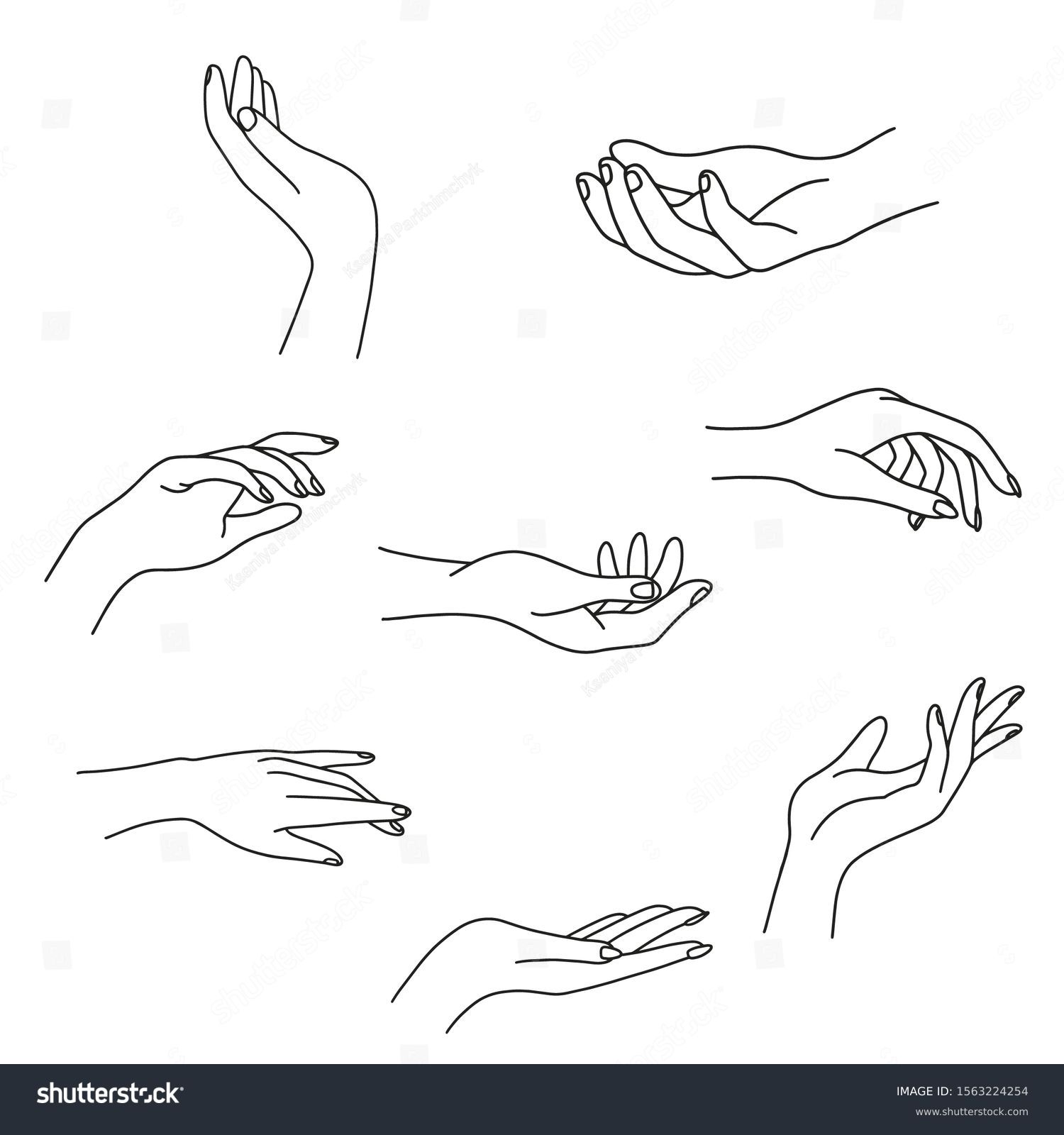 Female Hands Drawing Images Stock Photos Vectors Shutterstock