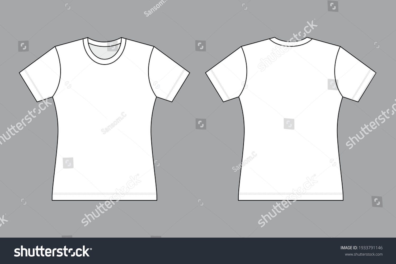 11,364 Round neck shirt Images, Stock Photos & Vectors | Shutterstock