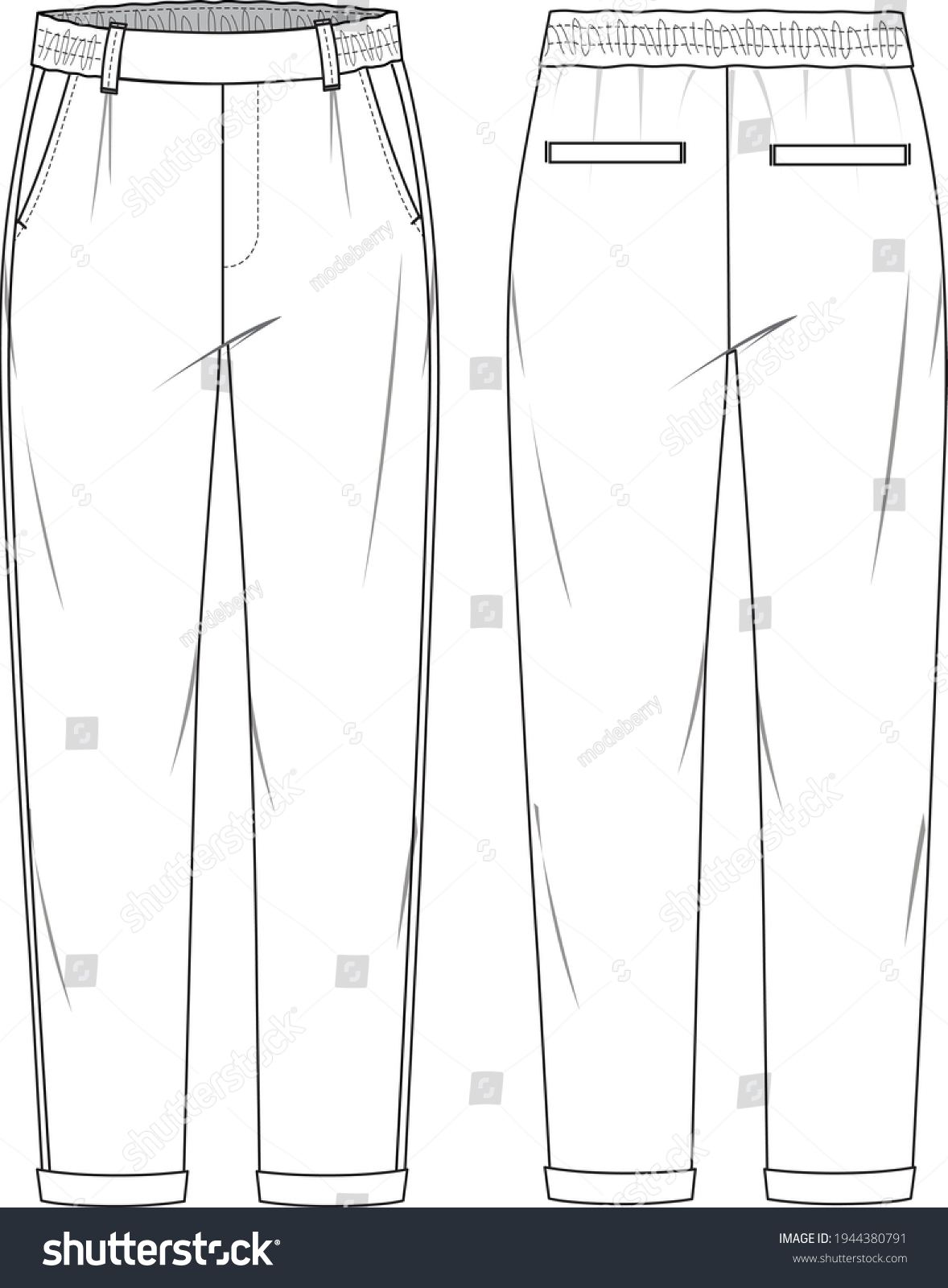 33,645 Trouser flat Images, Stock Photos & Vectors | Shutterstock