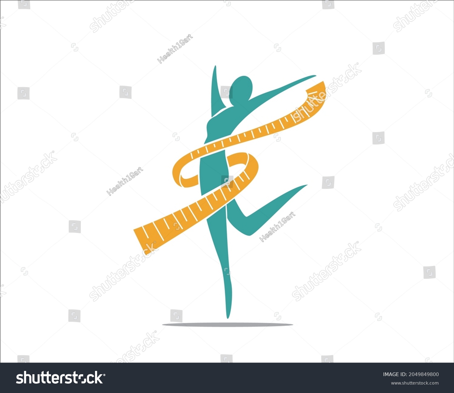 SVG of women weight loss silhouette logo designs simple for slim and clinic logo and health service svg
