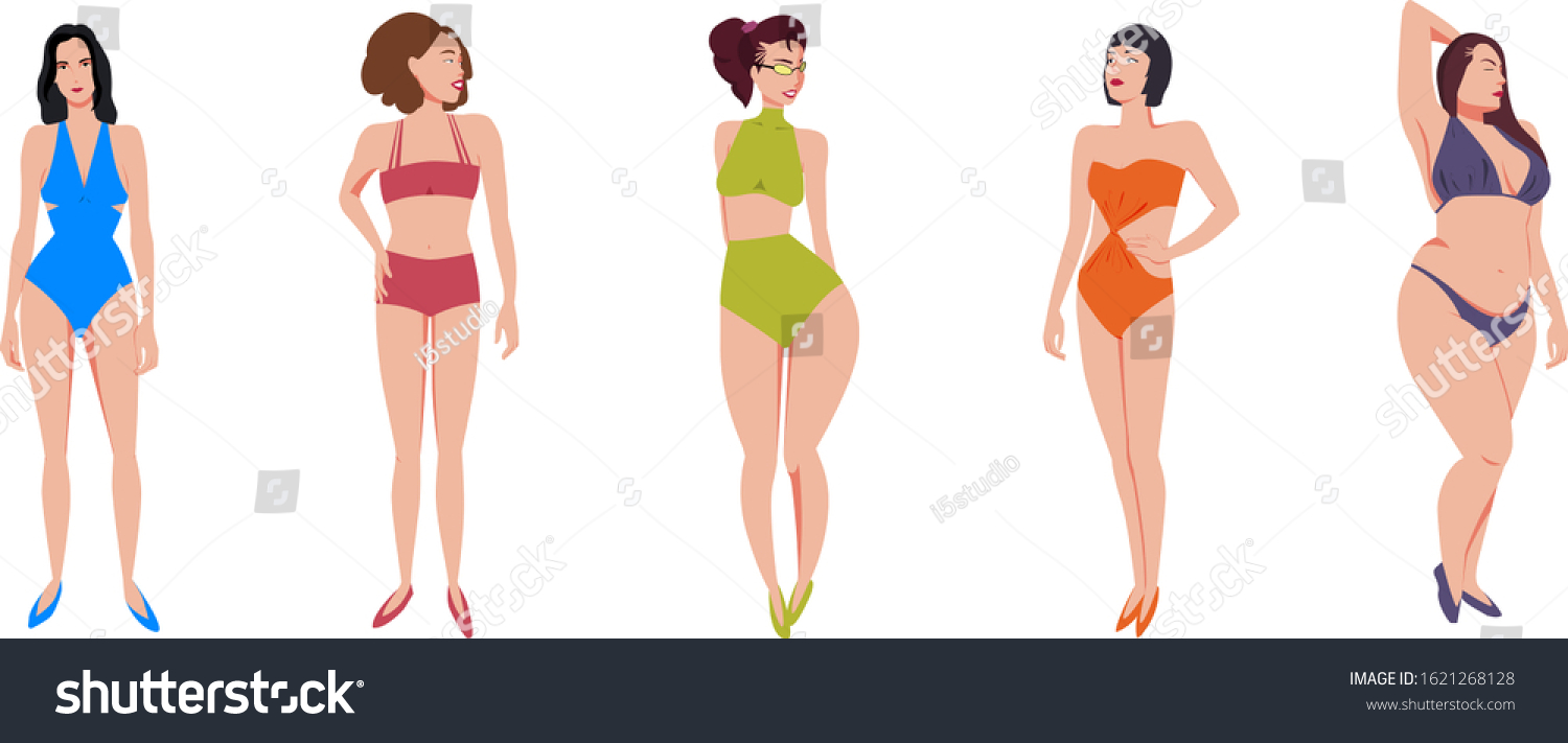 types of women's swimsuits