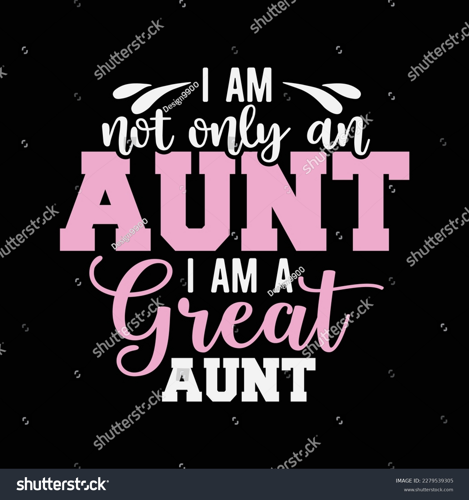 SVG of Womens Cute Great Aunt Design - Funny Great Aunt Gift svg