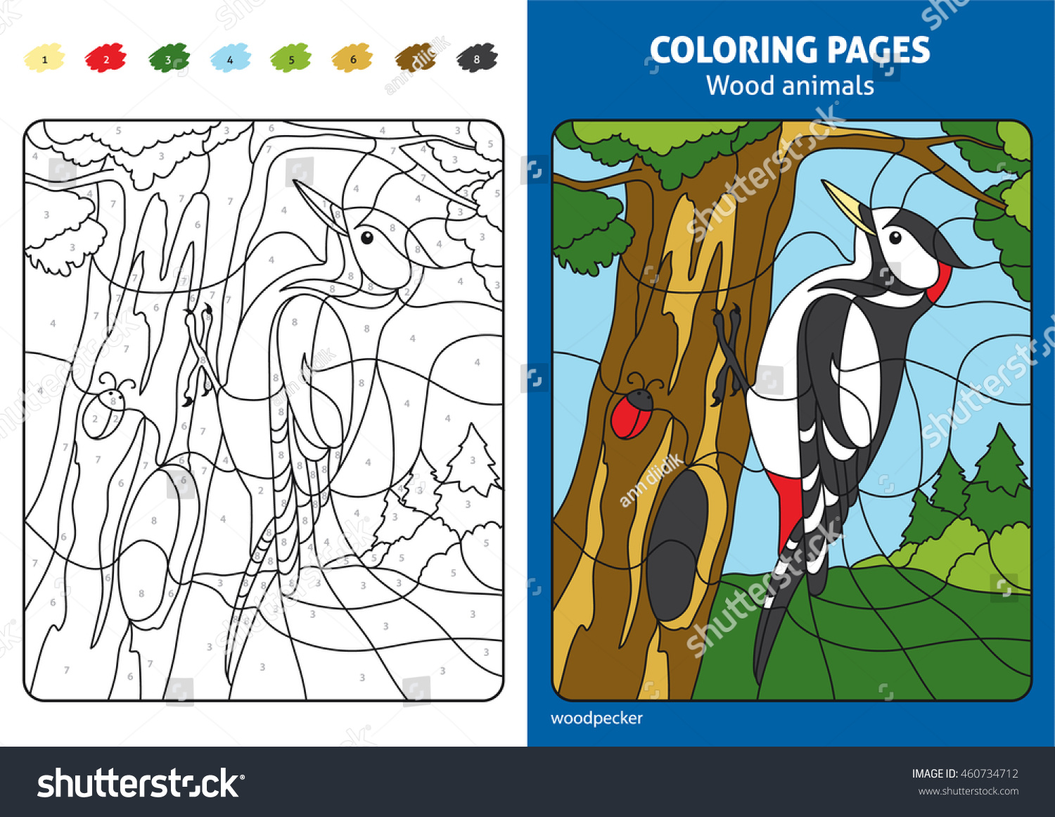 10 Unique Wood Animal Coloring Pages to Print for Creative Coloring Adventures