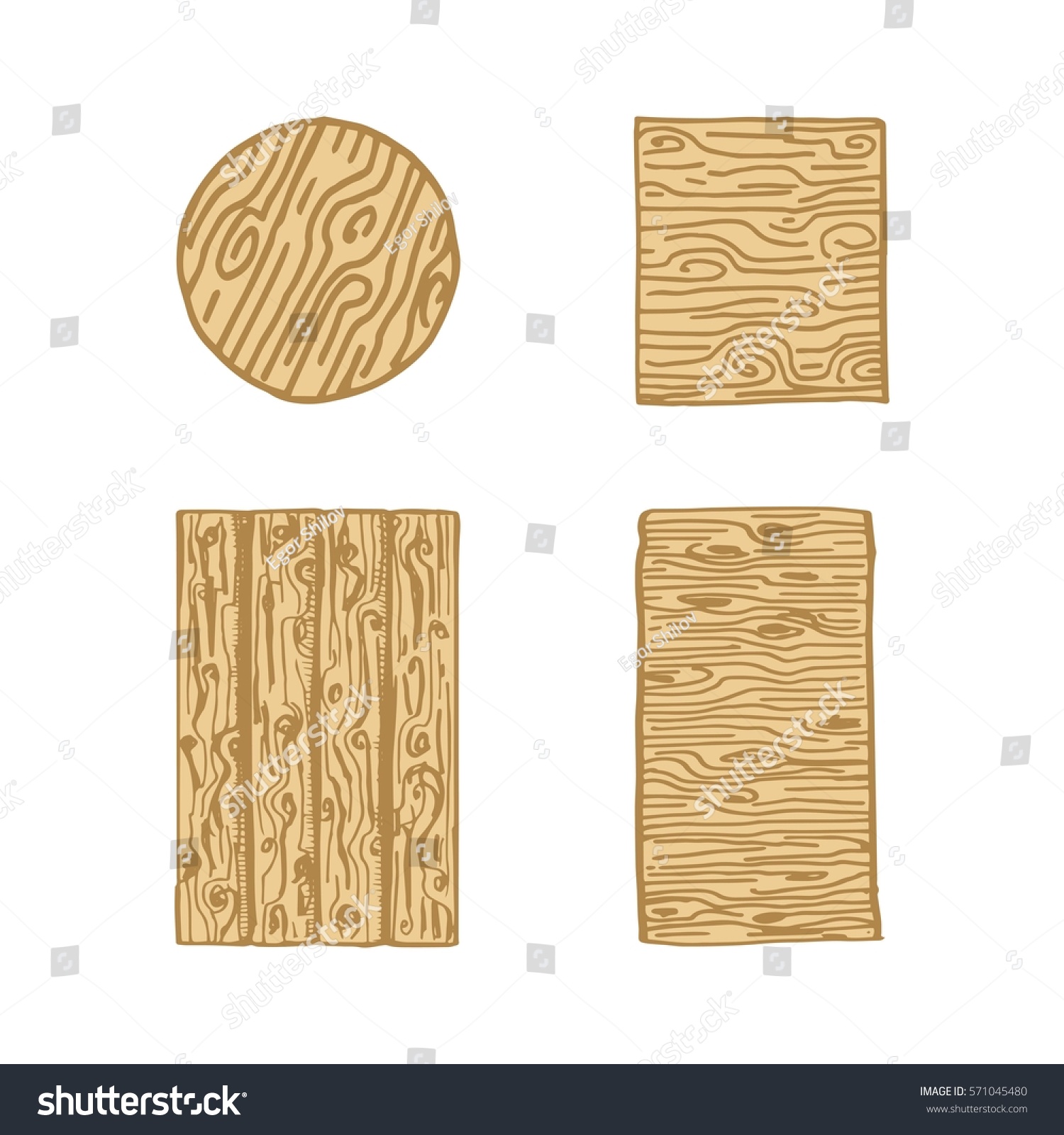 Wood Texture Vector Illustration Stock Vector (Royalty Free) 571045480 ...