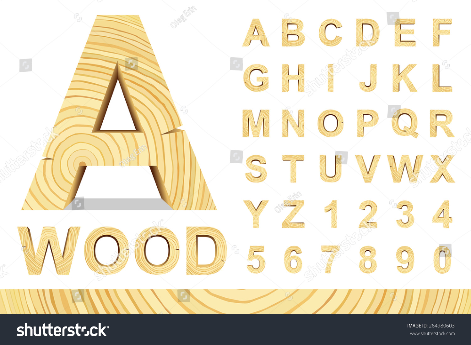 Wooden Alphabet Blocks Letters Numbers Vector Stock Vector Royalty Wooden Alphabet Blocks Letters Numbers Vector Stock Vector Royalty