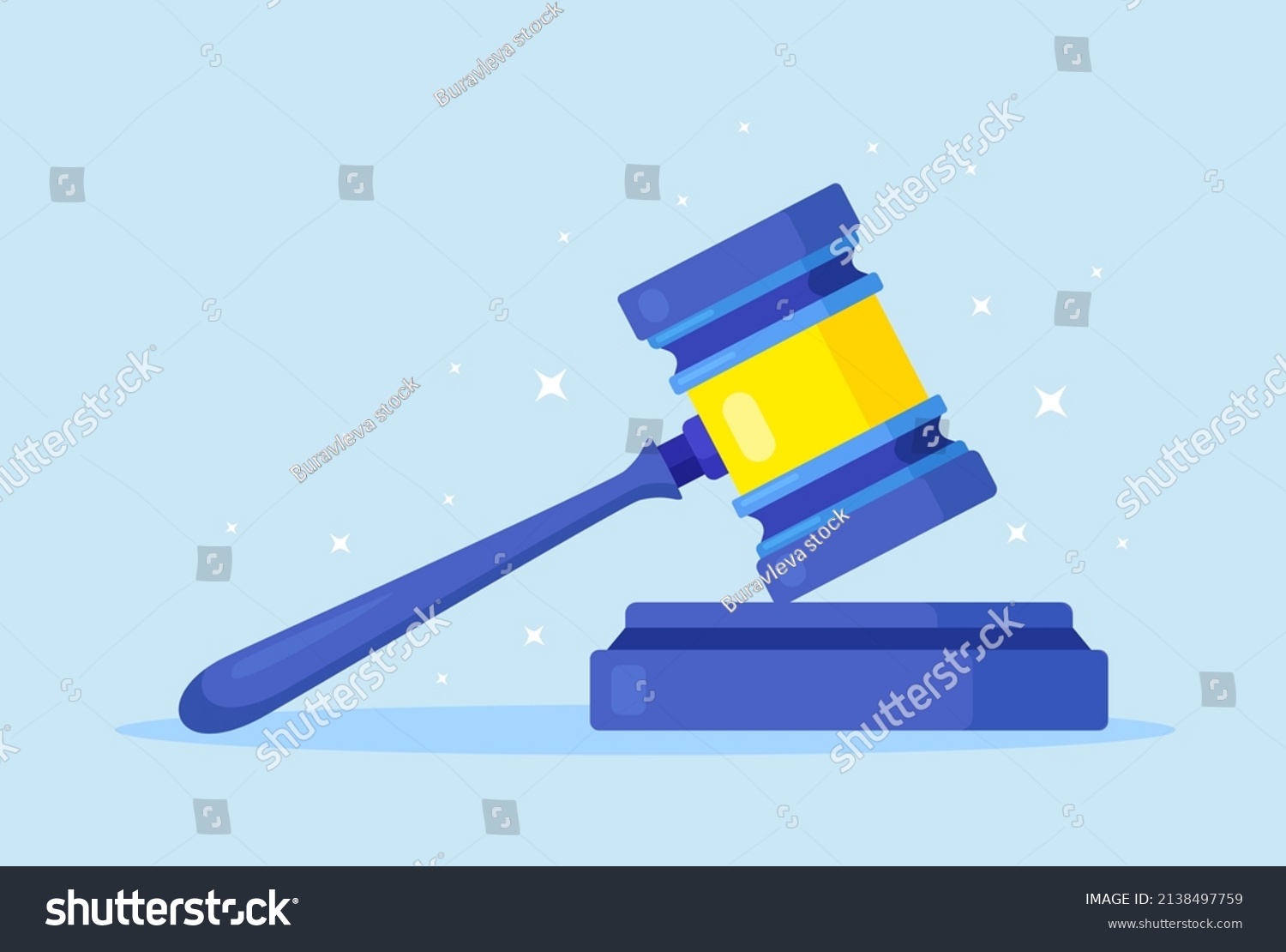 SVG of Wooden judicial ceremonial gavel of the chairman for passing sentences and bills. Judge wood hammer for auction, judgment, court. Vector illustration svg