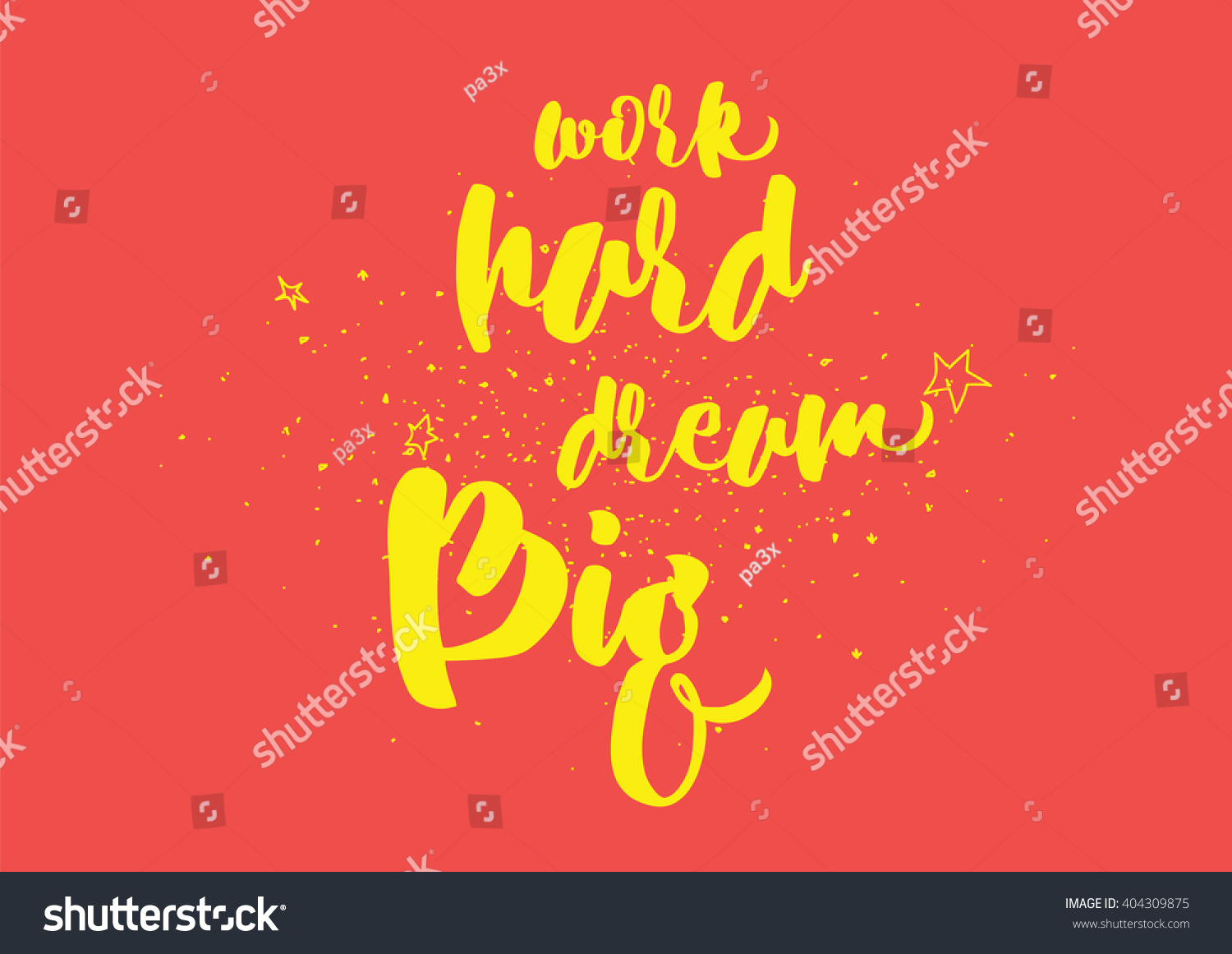 work-hard-dream-big-inspirational-inscription-stock-vector-royalty